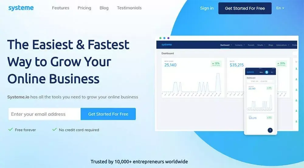 Systeme.io Platform Overview